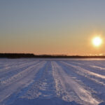 仕事始めの日の出